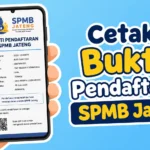 Cara Cetak Bukti Pendaftaran SPMB Jateng 2026, Ini Panduan Lengkapnya