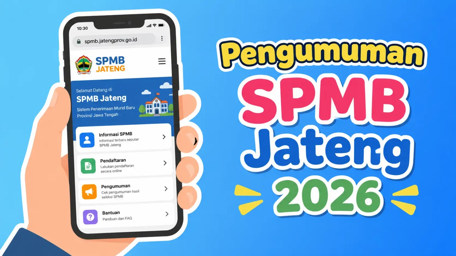 Cara Melihat Pengumuman Hasil Seleksi SPMG Jateng 2026, Ini Linknya