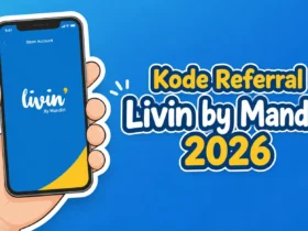 Kode Referral Livin Mandiri 2026 yang Valid untuk Dipakai Registrasi Pengguna Baru