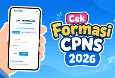 Cara Cek Formasi CPNS 2026 Melalui Laman Resmi SSCASN BKN