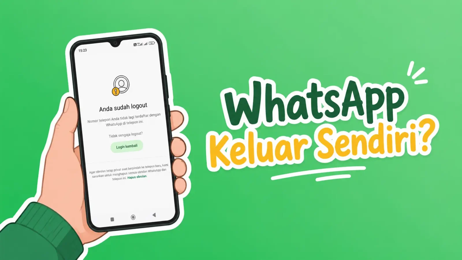 Cara Mengatasi WhatsApp Tidak Bisa Dibuka dan Sering Keluar Sendiri