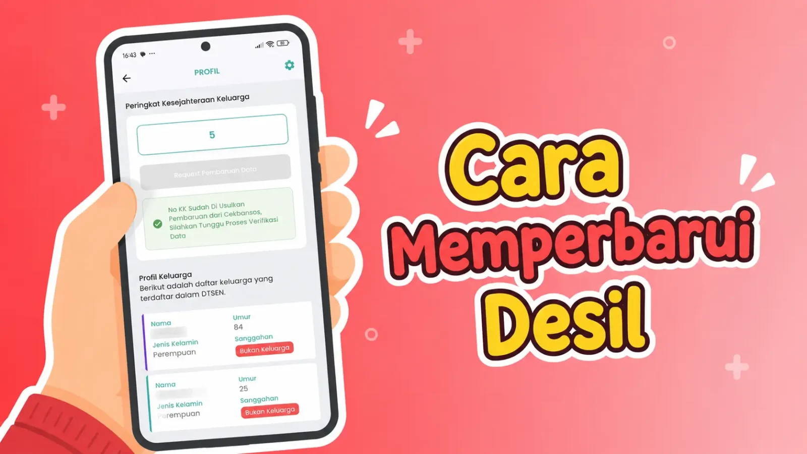 Cara Menurunkan Desil Bansos Agar Data DTSEN Sesuai Kondisi Ekonomi