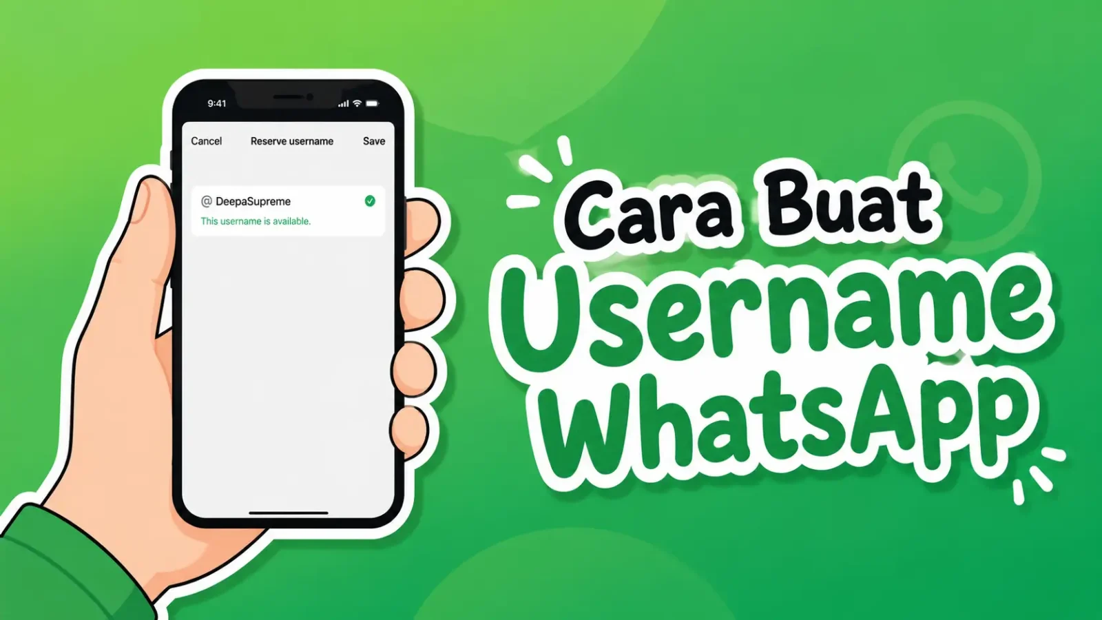 Cara Reservasi Username WhatsApp, Segera Amankan Sebelum Dipakai Orang!
