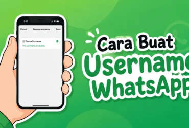 Cara Reservasi Username WhatsApp, Segera Amankan Sebelum Dipakai Orang!