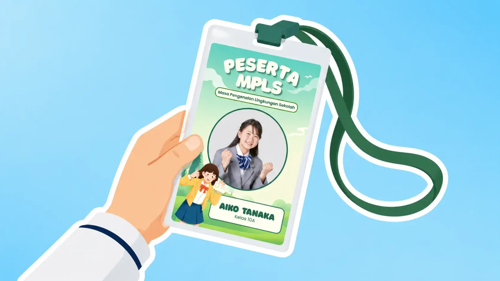 Contoh Name Tag MPLS 2026, Lengkap dengan Ukuran dan Cara Membuatnya