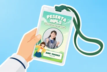 Contoh Name Tag MPLS 2026, Lengkap dengan Ukuran dan Cara Membuatnya