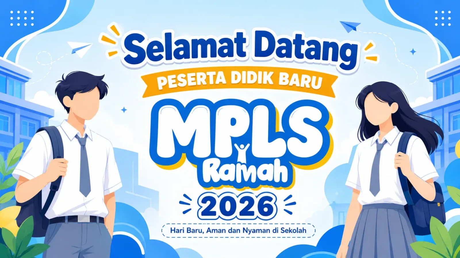 Contoh Poster MPLS Ramah 2026, Lengkap dengan Prompt dan Cara Buatnya