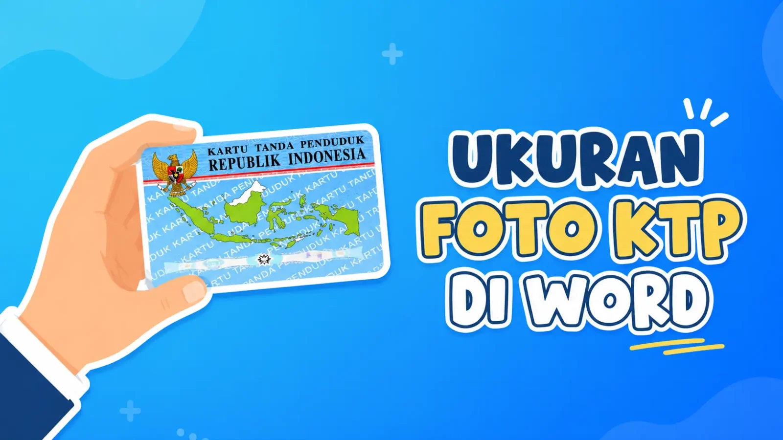 Ini Ukuran Foto KTP di Word dalam cm, mm dan inci, Lengkap dengan Cara Editnya