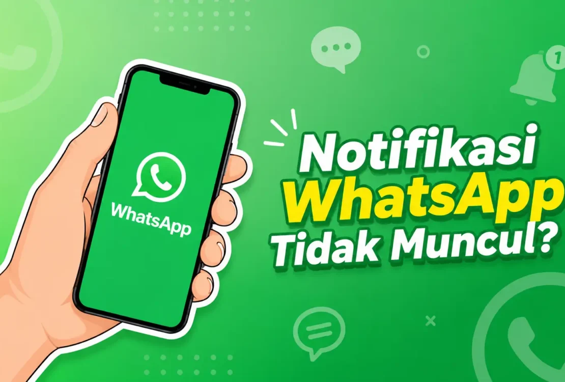 Kenapa Notifikasi WhatsApp Tidak Muncul? Ini Cara Mengatasinya