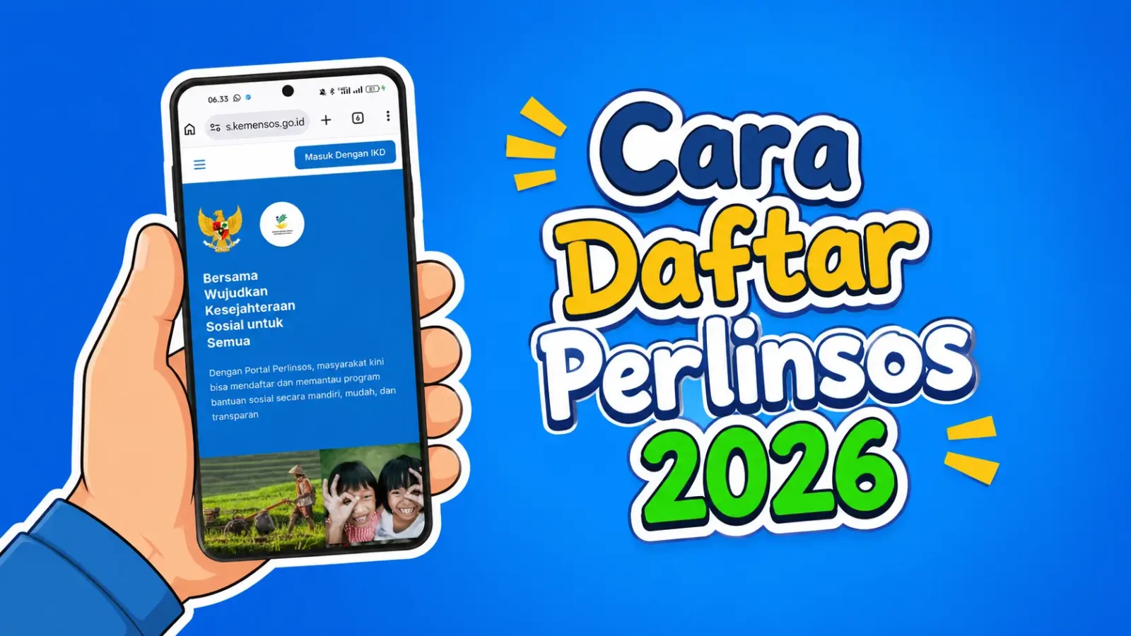 Link dan Cara Daftar Perlinsos 2026 untuk Ajukan Bansos Secara Mandiri