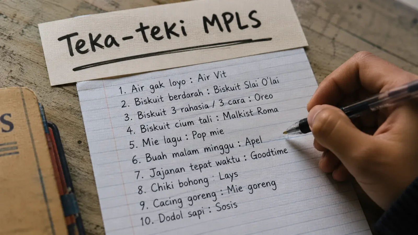 Teka-teki MPLS 2026 Lengkap dari Makanan, Minuman hingga Snack