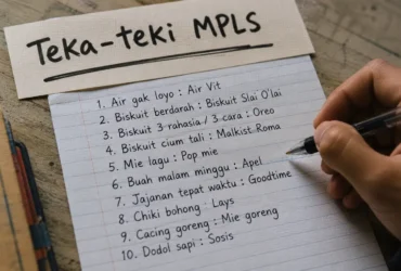 Teka-teki MPLS 2026 Lengkap dari Makanan, Minuman hingga Snack